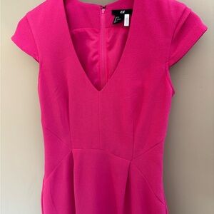 H&M Bold Pink Dress